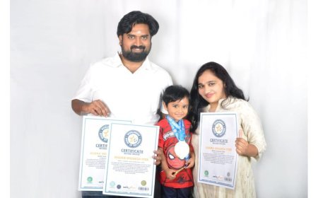 Rudra Vignesh Iyer Achieves His Third World Record in Just 2 Years, 8 Months