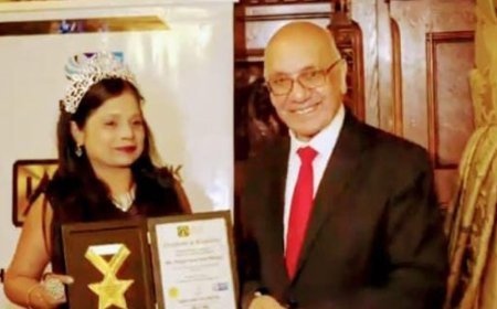 Ms Haryana Pooja Nangia Honoured at House of Commons London- The United Kingdom: A Global Iconic Women of  Haryana Making India  Proud