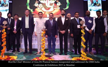 Occupational Safety is a Moral Responsibility, Not Just Compliance: Goa CM Dr. Pramod Sawant at OSH India 2025