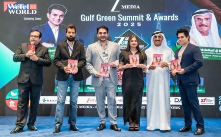 Ayesha Zaki Shines at Zee Gulf Green Summit 2025 with Film And Book Launch