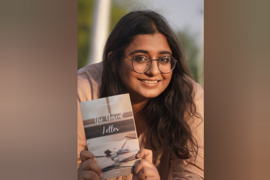 Khandwa, Vidushi Malpani Releases Her Fifth Book : The Unsent Letter